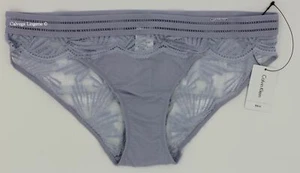 Bikini de encaje ""fuegos artificiales"" Calvin Klein QF4373, LILA (453), XS nuevo con etiquetas - Imagen 1 de 5