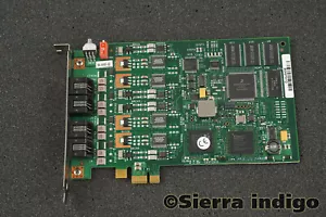 Dialogic D4PCIUFEWEU 4-PORT PCIe COMBI VOICE FAX BOARD 56-0455-02 - Picture 1 of 1