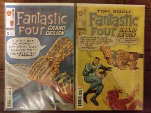 FANTASTIC FOUR GRAND DESIGN #1 & 2 (OF 2) MARVEL 2019 Tom Scioli - Picture 1 of 1