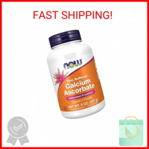 NOW Foods Supplements, Calcium Ascorbate Powder, Buffered, Antioxidant Protectio - Picture 1 of 2