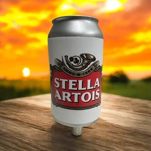 Stella Artois Beer CAN beer TAP HANDLE marker KEG draft - Picture 1 of 4