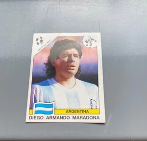 MARADONA Figurina Sticker calciatori Panini #128 italia 90 - Foto 1 di 3