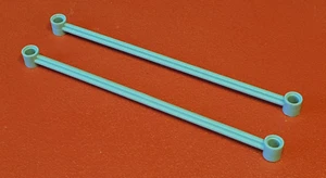 2x Lego Technic Achse Strebe Link 1x16 #2637 alt hellgrau - Bild 1 von 1