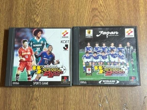 SONY PLAYSTATION  PS JAPAN WINNING ELEVEN 2000 &  2nd - Picture 1 of 3