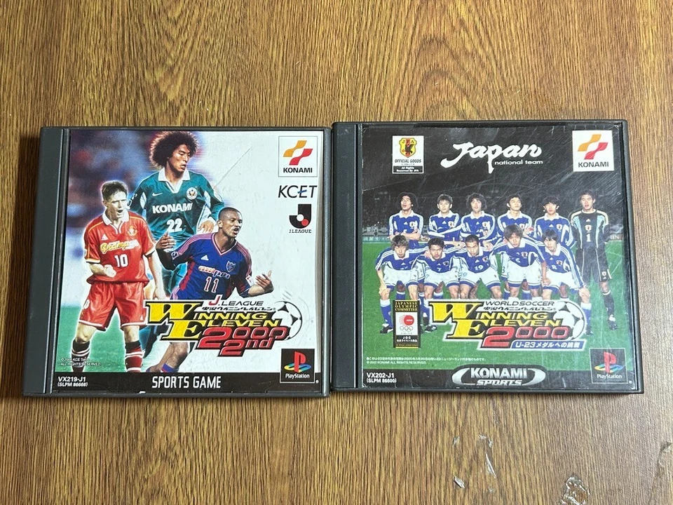 SONY PLAYSTATION  PS JAPAN WINNING ELEVEN 2000 &  2nd - Image 1 of 3