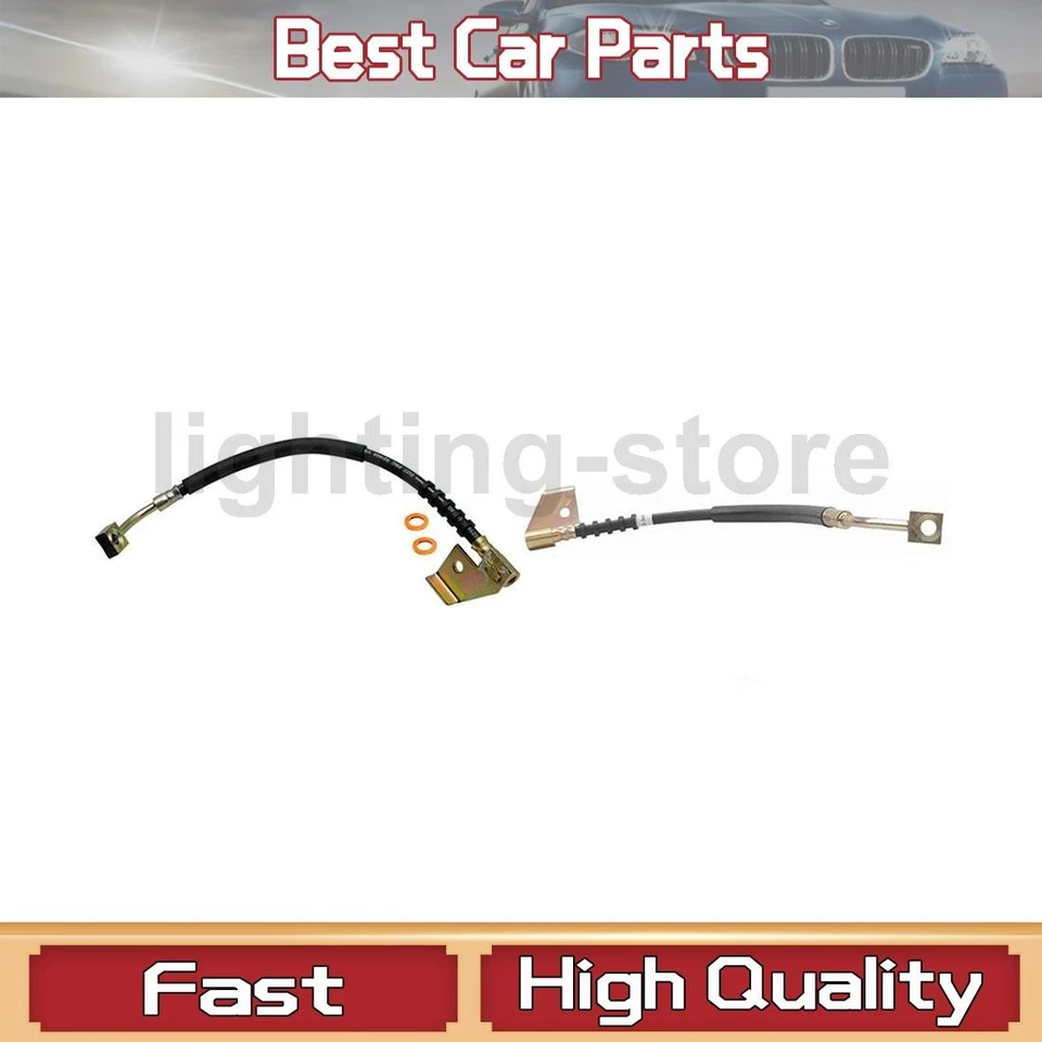 2 Front Brake Hydraulic Hose Brake Line Fits AMC Eagle 4.2L 2.5L - Image 1 of 4