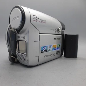 Samsung VP-DC161 Handheld DVD-RW Camcorder Silver Tested - Picture 1 of 10