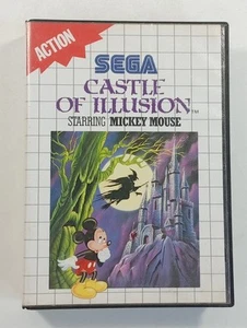 CASTLE OF ILLUSION STARRING MICKEY MOUSE SEGA MASTER SYSTEM (MS) PAL-EURO (COMPL - Picture 1 of 7