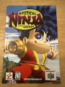 Mystical Ninja Starring Goemon Nintendo 64 N64 NUR Anleitung Top - Bild 1 von 7
