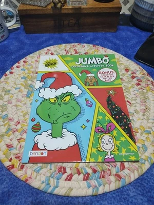 New! Dr Seuss The Grinch Christmas Holiday Coloring Activity Book Fun Cindy Lou Foto 1 de 4