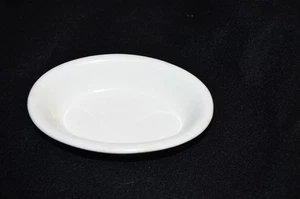 Vtg Homer Laughlin Oval Ironstone China Motel Soap Dish chunky - Picture 1 of 7