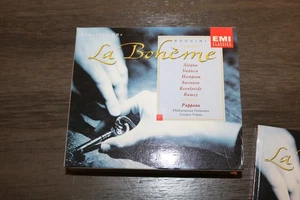 Puccini La Boheme 2 CD Set & Booklet EMI NICE CONDITION LOOK - Imagen 1 de 9
