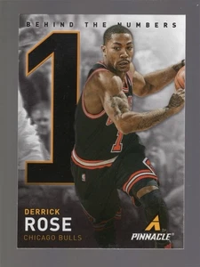 2013-14 Panini Pinnacle Behind the Numbers #14 Derrick Rose - Imagen 1 de 2