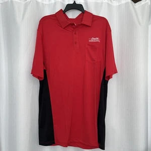 COCA-COLA Merchandiser Employee Uniform Polo Red Size L Large CB1970-368 - Picture 1 of 5