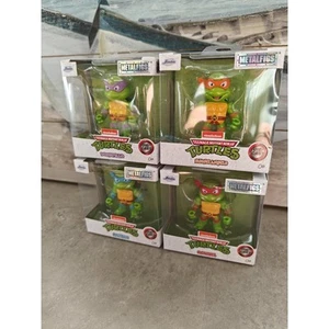 Nickelodeon Teenage Mutant Ninja Turtles SET OF 4 Metalfigs NEW IN WHITE BOXES! - Picture 1 of 6