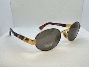 GIANFRANC FERRE 100% Vintage Sunglasses Italy80s Brown &Gold GFF 250/S Color HY1 - Picture 1 of 10