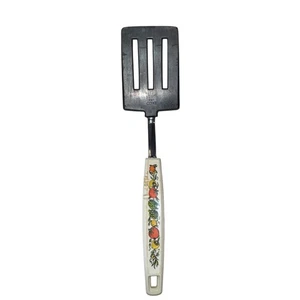 EKCO USA Vintage Spatula Kitchen Utensil Spice of Life Handle Slotted Turner 11" - Picture 1 of 5