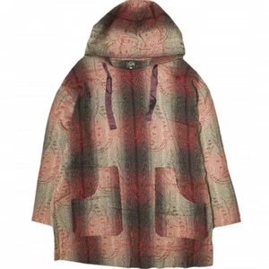 Needles 22Ss Made In Japan Pullover Parka - R/W Jacquard Rayon Lana Kp098 L - Foto 1 di 7