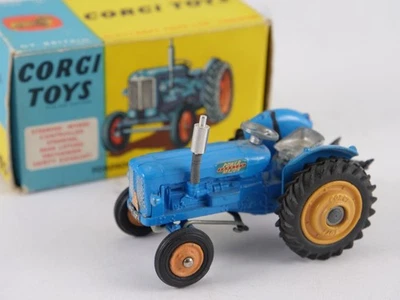 Corgi N° 55 FORDSON Power Major Trattore Mai Giocato In Scatola - Immagine 1 di 4