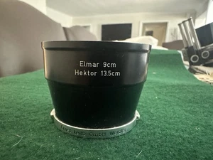 Ernst Leitz GmbH Wetzlar Elmar 9cm Hektor 13.5cm Lens Hood - Picture 1 of 6