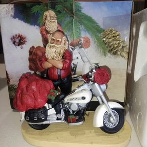 Harley-Davidson Santa's Sled First Issue Jolly Rider Figur 1998 in Box EUC  - Bild 1 von 9