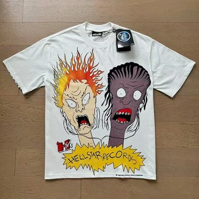 Hell Studios star cartoon characters pattern Tee Mens Short sleeved T-shirt - Image 1 of 4