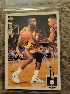 Tarjeta James Worthy Steve Francis Richard Hamilton Sam Cassel Eddie Jones Rick Fox Foto 1 de 4