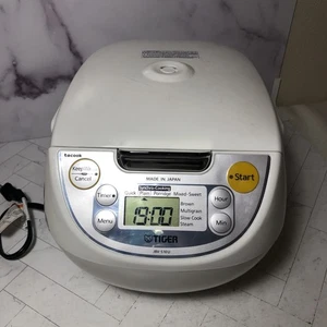 Tiger JBV-S10U 5,5 tazas 1,0 L microordenador olla arrocera calentador LIMPIO apenas usado - Imagen 1 de 18