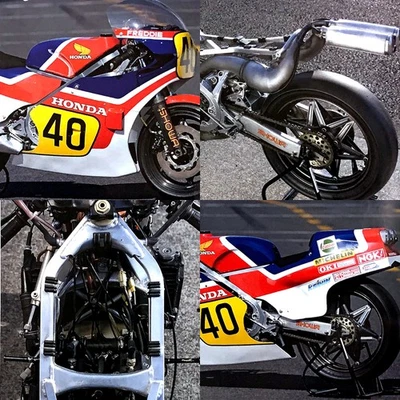 Honda NS500 GP500 1982 Magazine Feature 2-Cycle 500cc Grand Prix - Image 1 of 4