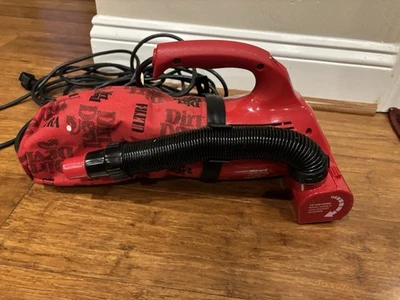 Dirt Devil Ultra Hand Vac Vacuum Model 08230 by Royal Vacuum Red - Works - Image 1 of 4