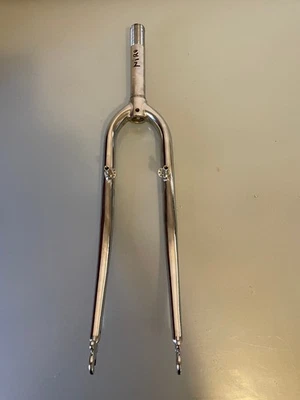 forcella mtb rigida alta 26" nuova con filettatura 1 pollice 140mm/40mm - Immagine 1 di 4