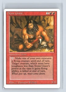 (2x) STONE GIANT – MTG Magic the Gathering Card – Revised – Uncommon - Picture 1 of 6