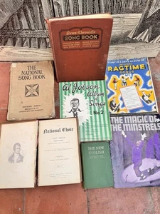 Vintage song and song books National & historic includes Chronicle P Ratcliff - Picture 1 of 6