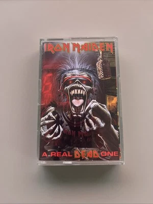Iron Maiden A Real Dead One Cassette Tape 1993 EMI UK 0777 7 89248 4 5 - Image 1 of 4