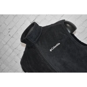 Columbia Chaleco Chaqueta Polar Suave Para Hombre Talla Grande Camping Senderismo Poliéster Cremallera - Imagen 1 de 6