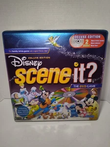 Disney Scene It DVD Game Deluxe Edition Tin 100% COMPLETE  Pixar Trivia - Picture 1 of 7