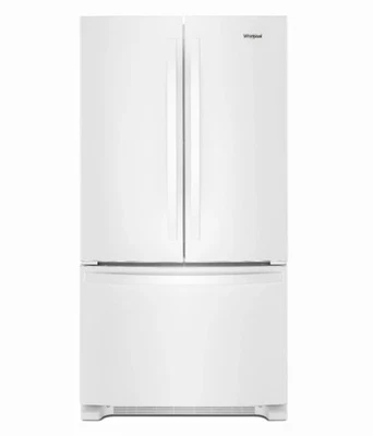 Whirlpool 36" Independiente 25 Cu. Frigorífico puerta francesa - WRFF3036RW Foto 1 de 4