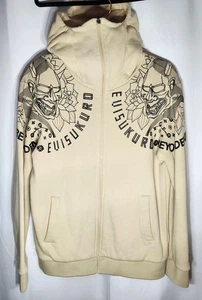 SUDADERA CON CAPUCHA EVISU KURO RARA IMPRESIÓN SAMAURI TALLA M - Imagen 1 de 10
