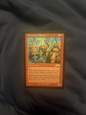 Ravenous Baboons (Exodus) NM MTG - Image 1 of 2