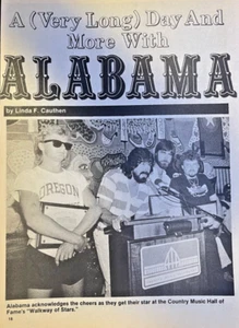 1987 Country Western Musicians Alabama - Picture 1 of 7