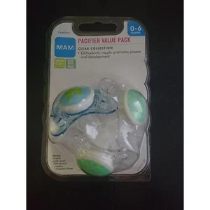 Chupete MAM Value Pack (paquete de 3) 0-6 meses - Imagen 1 de 2