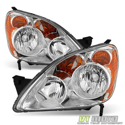 Faros faros izquierda+derecha para Honda CRV CR-V 2005-2006 [modelos construidos en el Reino Unido] Foto 1 de 2