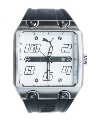 PUMA FENDER 'Take Pole Position' Rectangular Analogue Quartz Watch Model 102211 - image 1 of 4