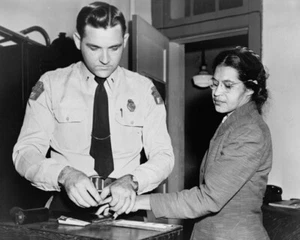 Rosa Parks Arrested Fingerprints Civil Rights 8 x 10 Photo Picture Photograph - Picture 1 of 1