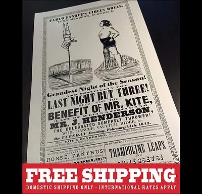 Mr. Kite Poster-Beatles-Sgt. Pepper - FREE SHIPPING! - Image 1 of 4