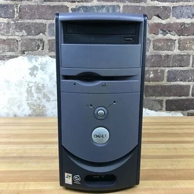 PC Dell Dimension 2400 para juegos retro Celeron 2,40 Hz 256 MB RAM (Windows XP) Foto 1 de 4
