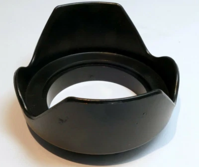 Parasol 49 mm con forma de pétalo de plástico roscado para 50 mm f1,8 Foto 1 de 4