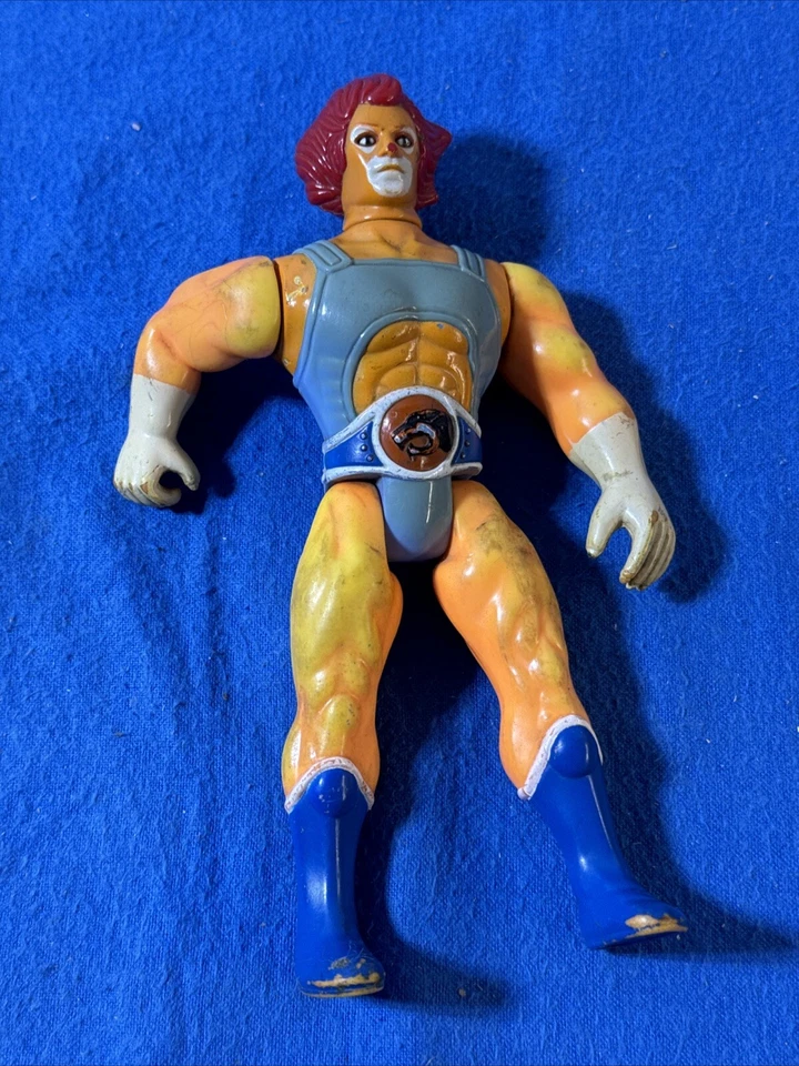 Figura de acción vintage Lion-O Thundercats 1985 LJN sin garra sin espada Foto 1 de 4