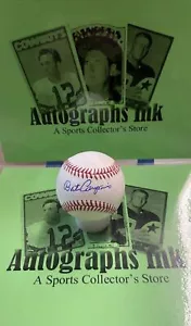 Bert Campaneris Autographed Rawling Major League Baseball Oakland Athletics A4 - Picture 1 of 3