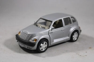 2000 SAICO Chrysler PT CRUISER 1/34 Scale Silver Opening Doors & Hatch DP5019 - Image 1 of 4